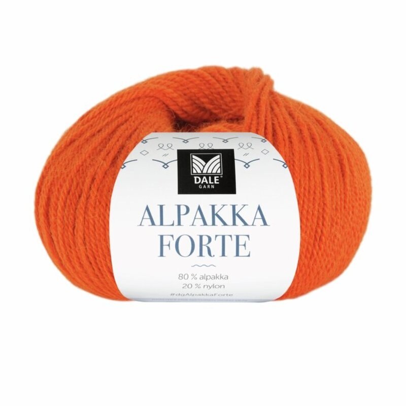 Dale Alpakka Forte 740 Oransje