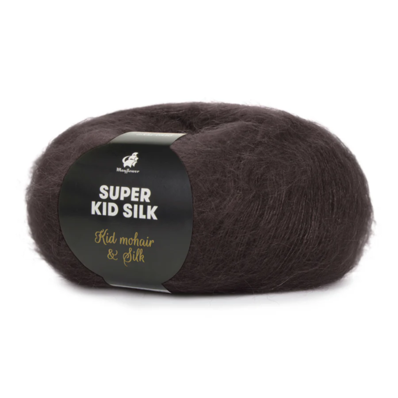 Mayflower Super Kid Silk 127 Sjokolade