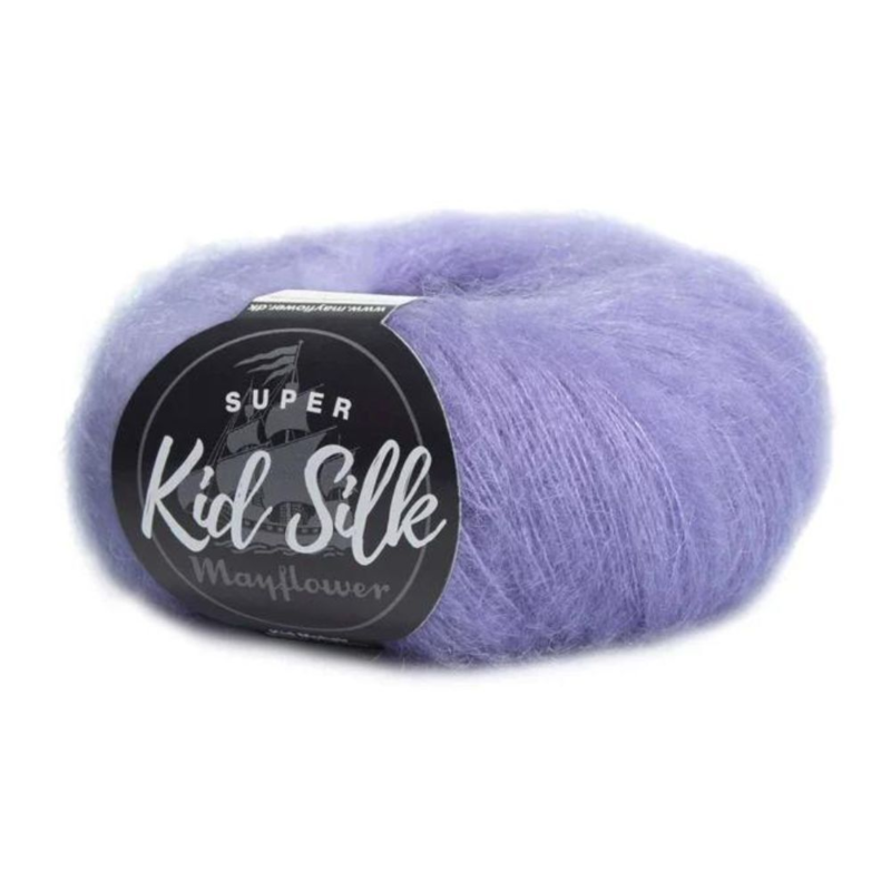 Mayflower Super Kid Silk 84 Lilla bris