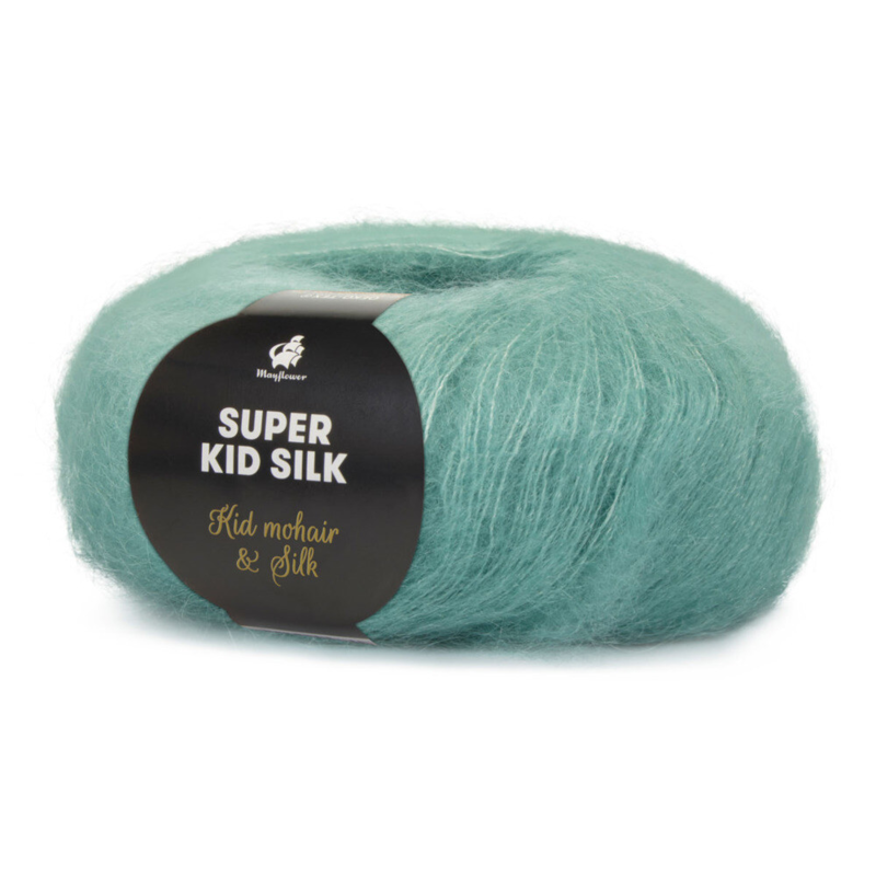 Mayflower Super Kid Silk 93 Støvet grønn