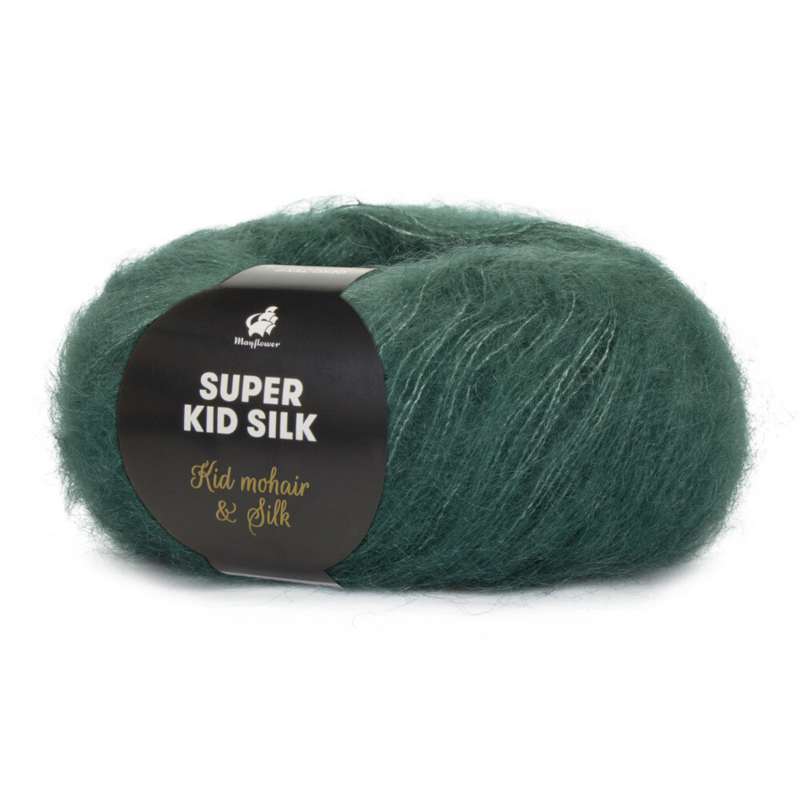 Mayflower Super Kid Silk 74 grønne enger