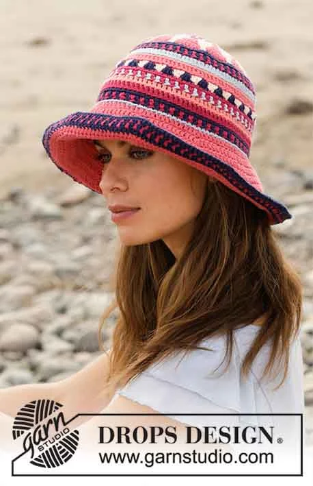 190-19 basarhatt fra DROPS Design