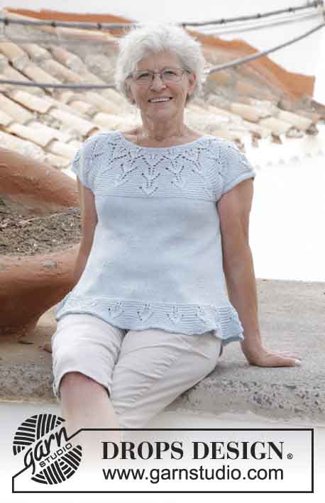 186-40 Blue Sparkle fra DROPS Design