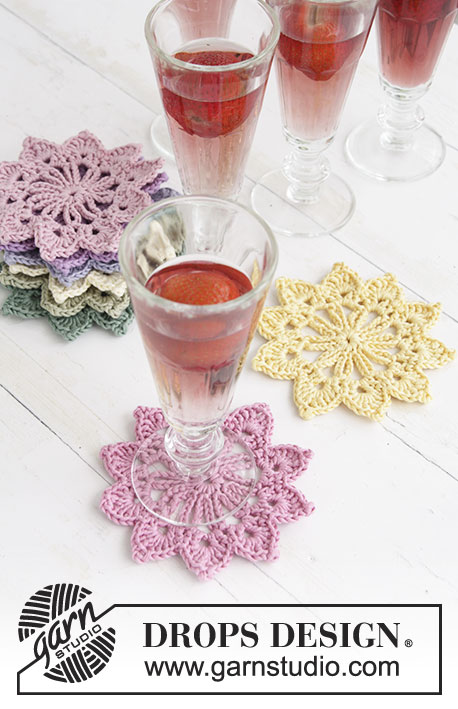 0-1305 Floral Toast fra DROPS Design