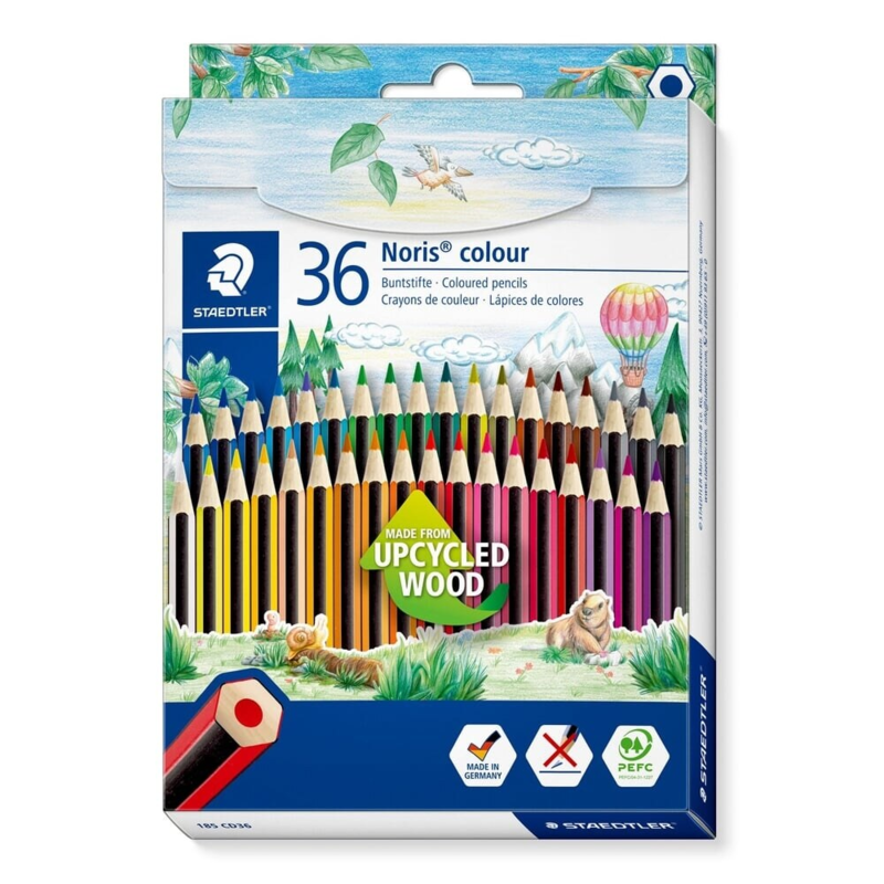 STAEDTLER Noris fargestifter 36 stk