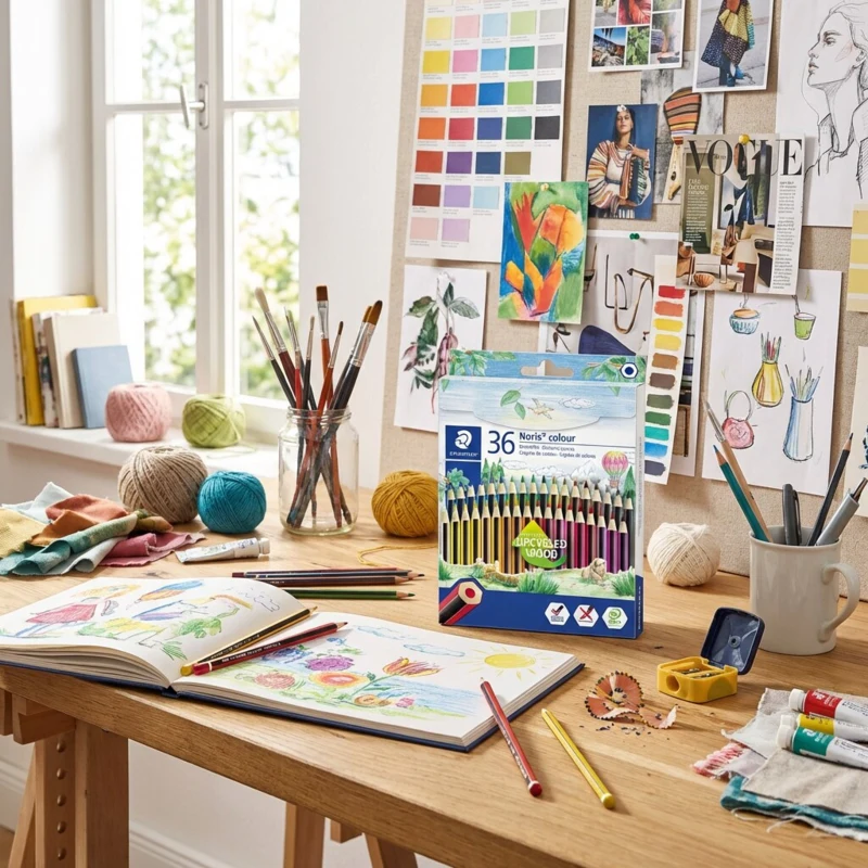 STAEDTLER Noris fargestifter 36 stk – Hovedbilde lukket