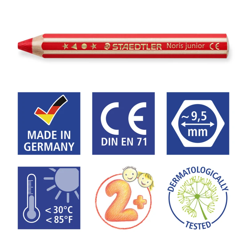STAEDTLER Buddy 3-i-1 fargeblyanter, 18 stk – Picto1
