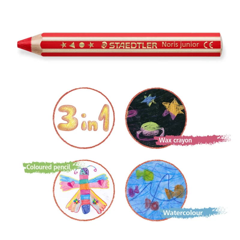 STAEDTLER Buddy 3-i-1 fargeblyanter, 18 stk – Picto2