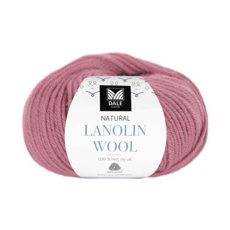 Dale Lanolin Wool 1459 Gammelrosa