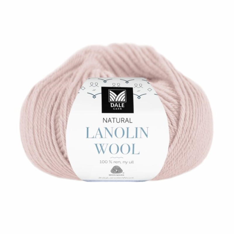 Dale Lanolin Wool 1462 Pudderrosa