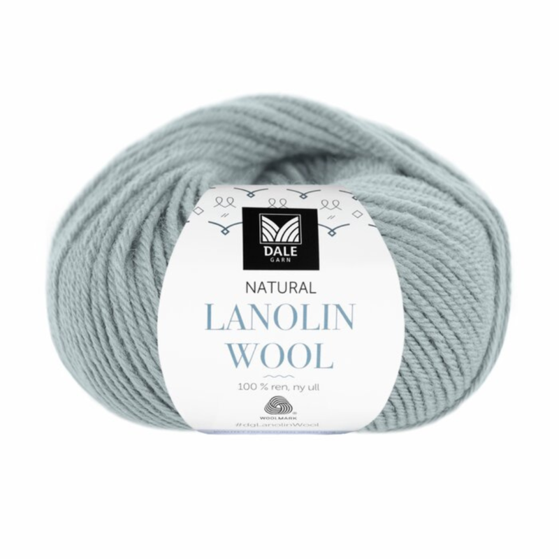 Dale Lanolin Wool 1461 Pudderblå