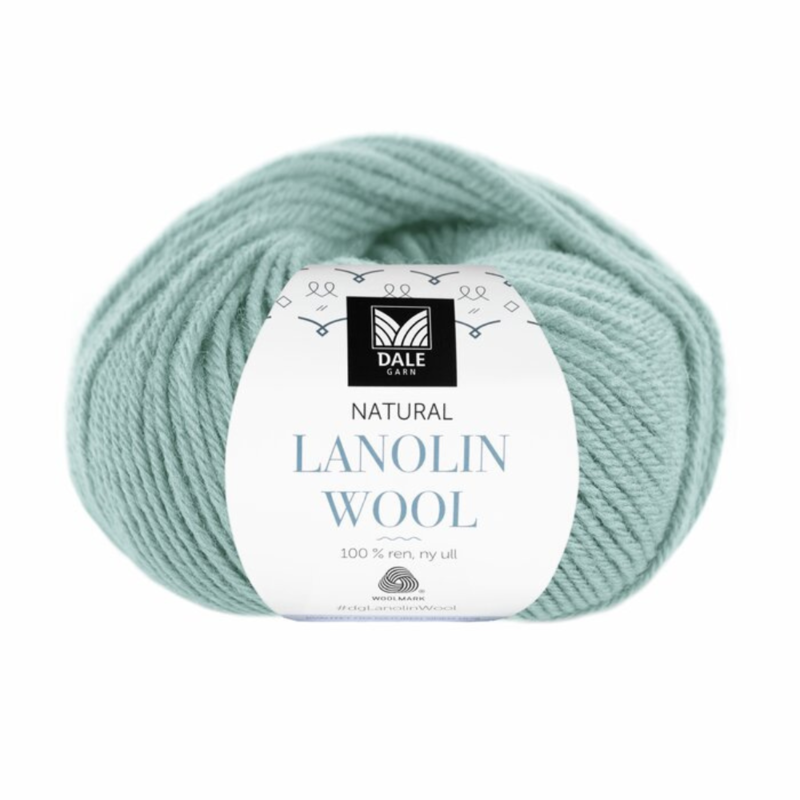 Dale Lanolin Wool 1460 Lys aqua