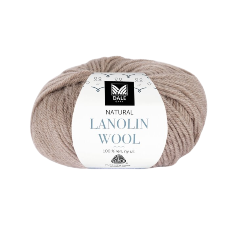 Dale Lanolin Wool 1422 Beige melert