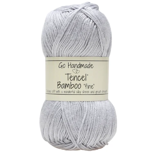 Go Handmade Tencel Bamboo 17384 Lyseblå