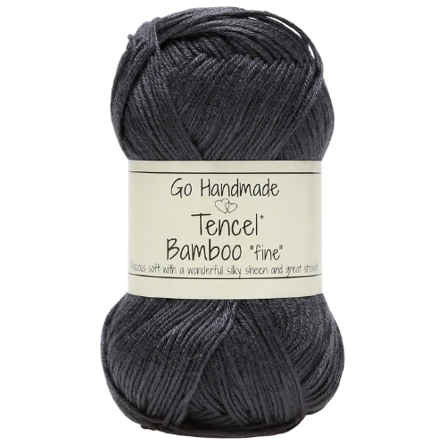 Go Handmade Tencel Bamboo 17360 Mørk grå