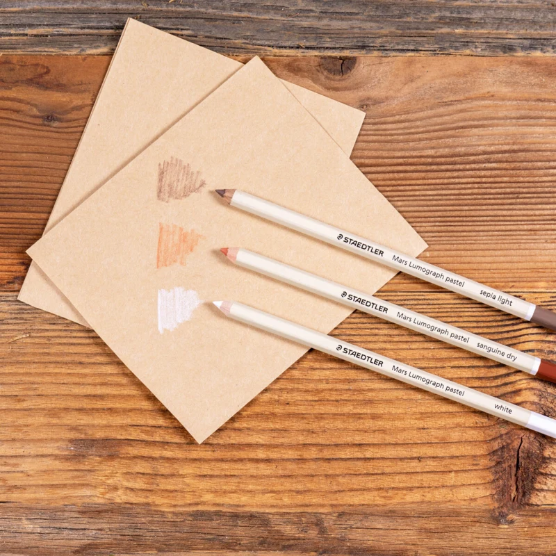 STAEDTLER mars lumograph pastellblyanter, 6 stk – P-SBK6