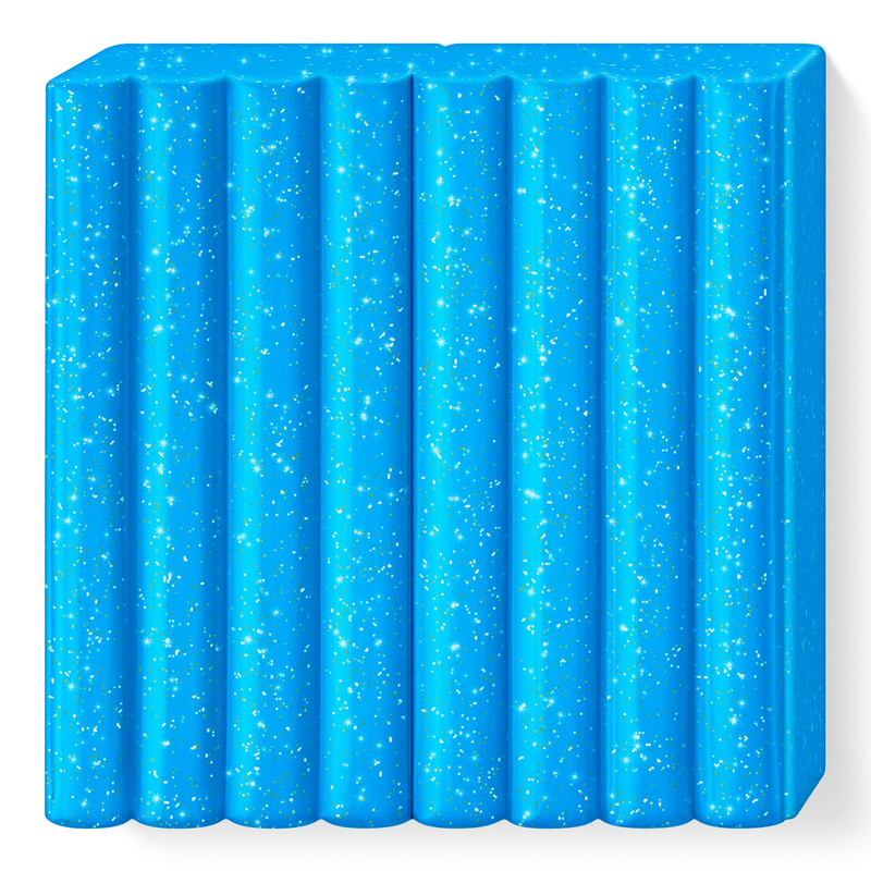 STAEDTLER FIMO Kids Ler 42g 312 Blå glitter