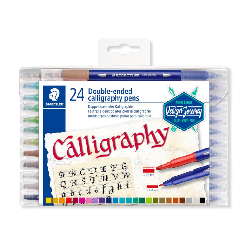 STAEDTLER Kalligrafitusser Duo, 24 stk