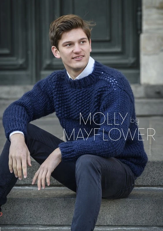 PelleSweateren, Alm. ermer - Molly fra Mayflower