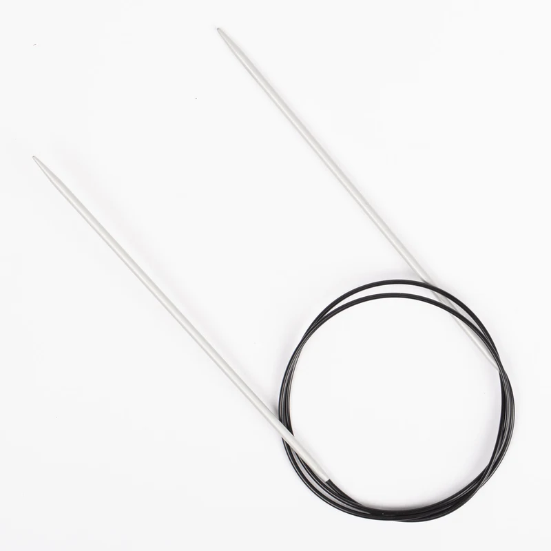 DROPS Basic Rundpinner 40 cm Aluminium (2.00-5.00 mm)