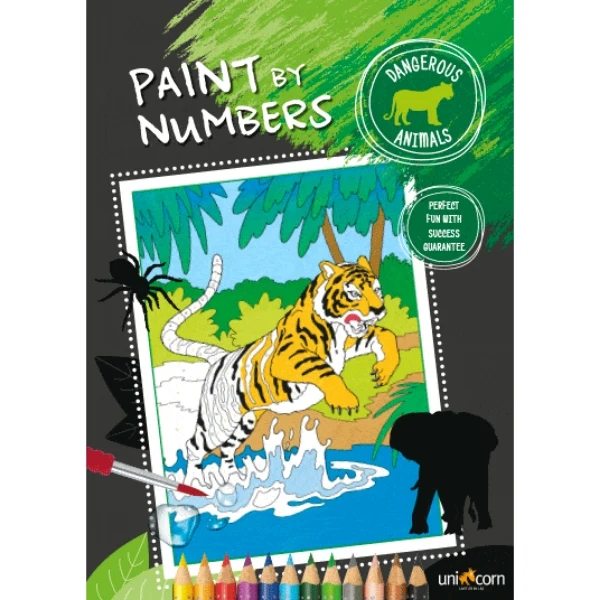 Faber-Castell Paint by numbers Dangerous Animals
