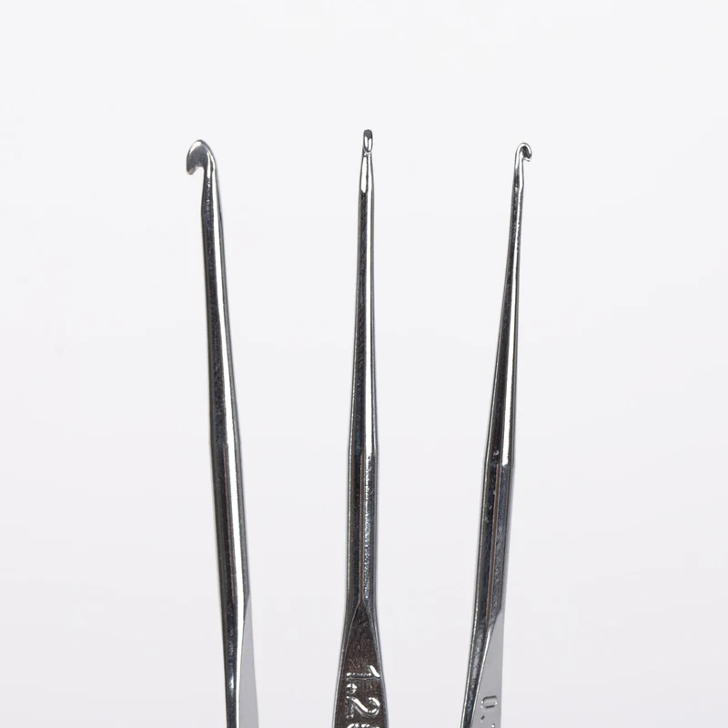 DROPS Basic Heklenåler Stål 13 cm (0.75-1.75 mm)