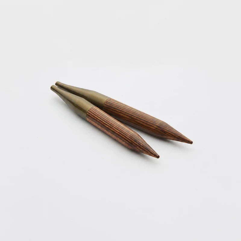 KnitPro Ginger Utskiftbare Rundpinner KORTE (3.00-12.00 mm)