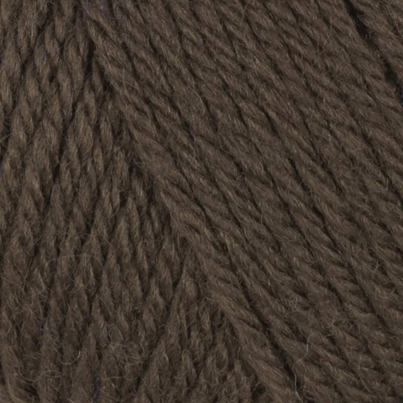 Viking Eco Highland Wool 218 Mørkebrun