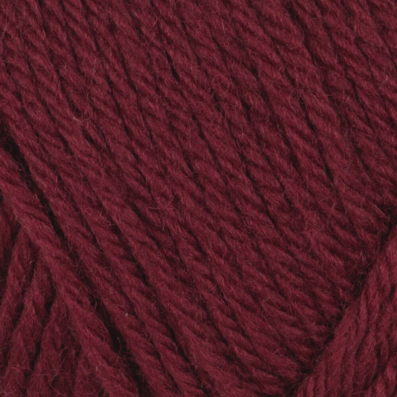 Viking Eco Highland Wool 258 Mørk burgunder