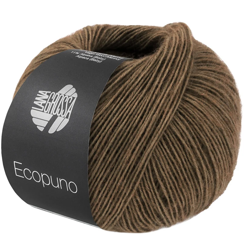 Lana Grossa Ecopuno 227 Leirbrun