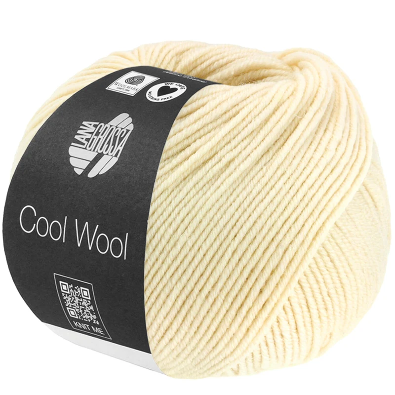 Lana Grossa Cool Wool 2126 Blekgul