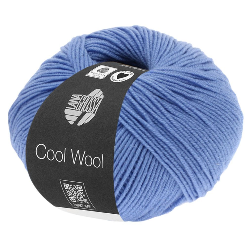 Lana Grossa Cool Wool 463 Kornblå