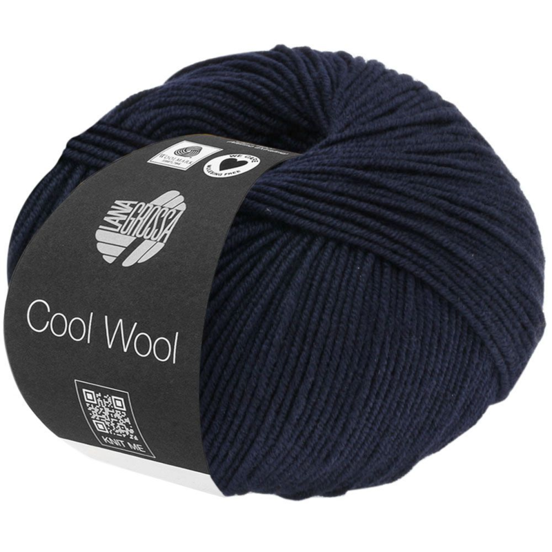 Lana Grossa Cool Wool 414 Nattblå