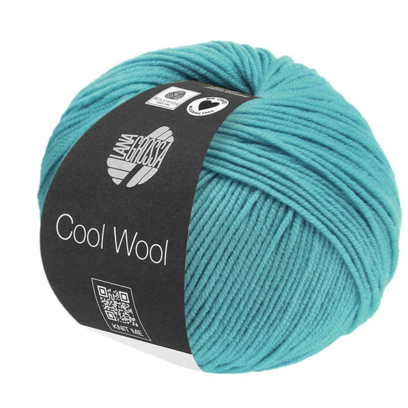 Lana Grossa Cool Wool 2048 Mintblå