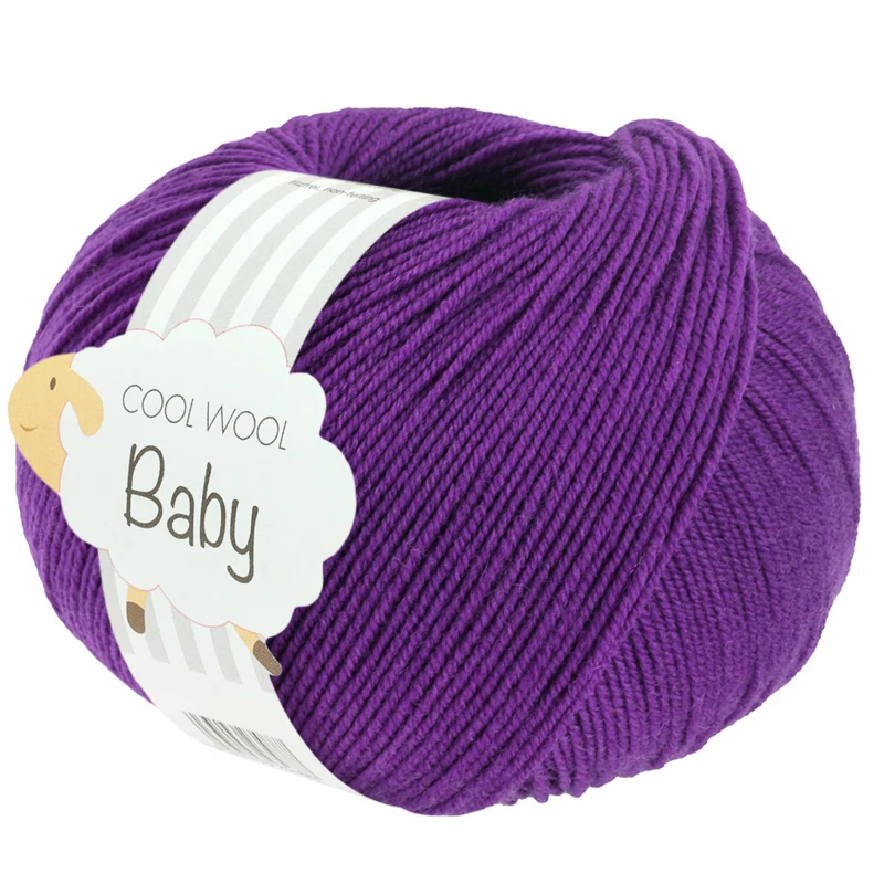 Lana Grossa Cool Wool Baby 348 Fiolett
