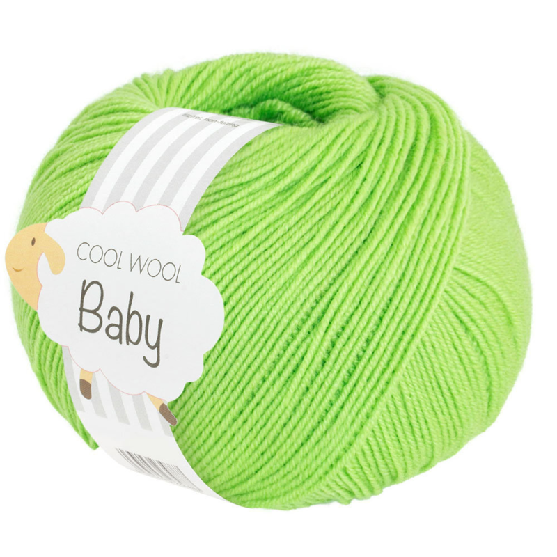 Lana Grossa Cool Wool Baby 319 Vårgrønn