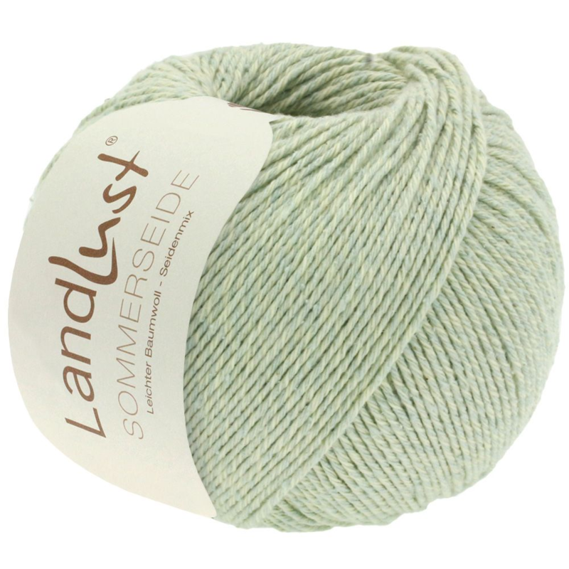 Lana Grossa Landlust Sommerseide 40 Lindgrønn