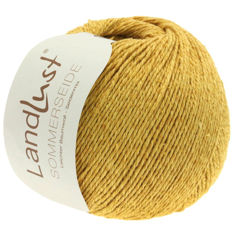 Lana Grossa Landlust Sommerseide 18 Gylden gul