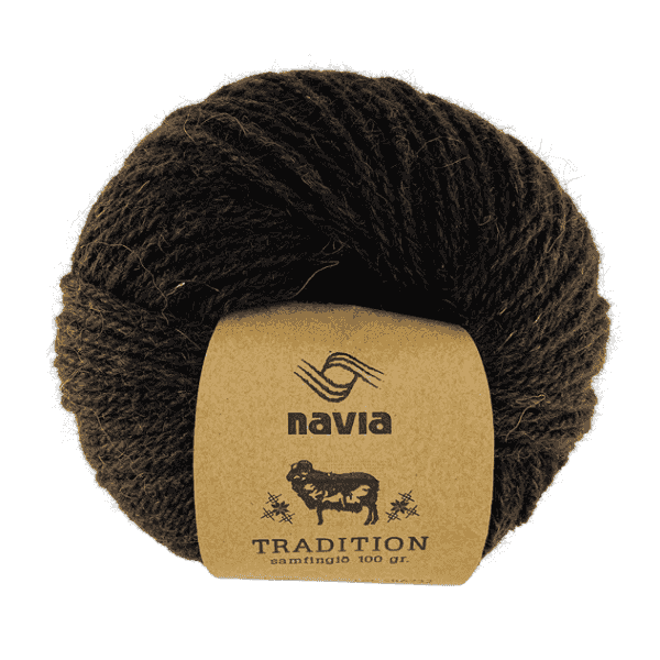 Navia Tradition 906 Mørkbrun 100g