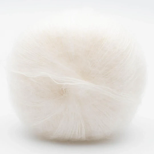 Kremke Soul Wool Silky Kid 06-001 Snøhvit