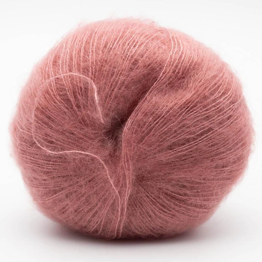 Kremke Soul Wool Silky Kid 19-055 Støvet rosa