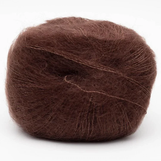 Kremke Soul Wool Silky Kid 10-116 Mørk sjokolade