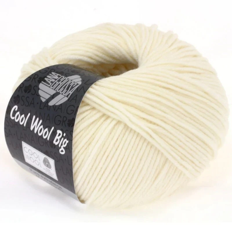 Cool Wool Big 601 Råhvit