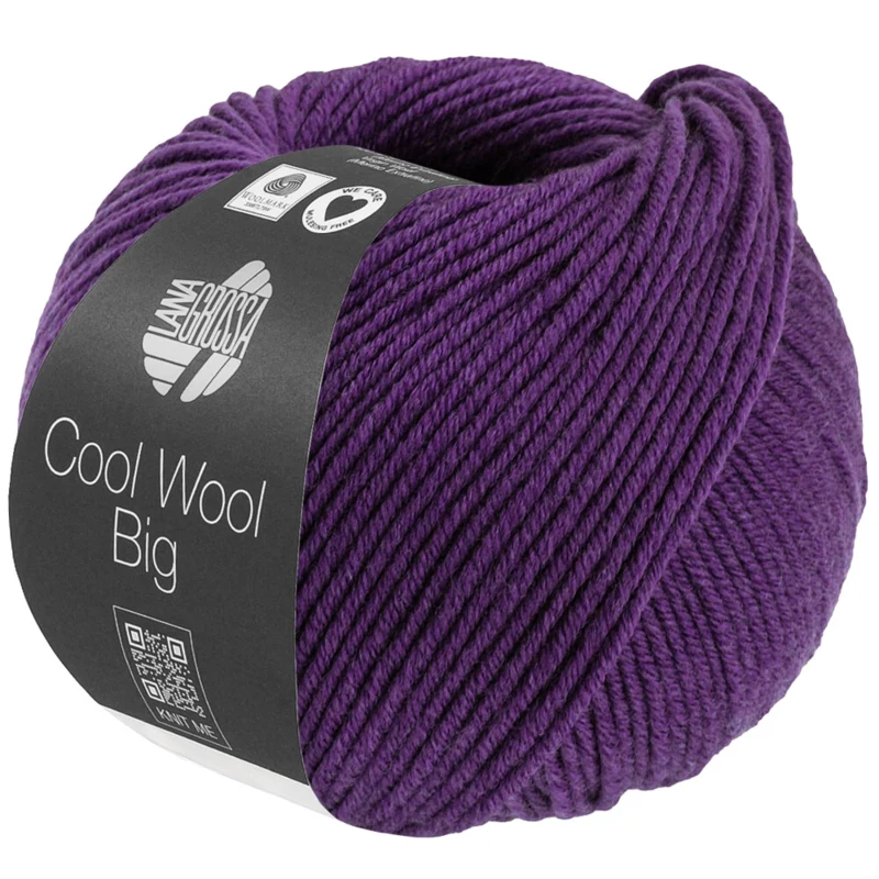 Lana Grossa Cool Wool Big 1699 Fiolett melert