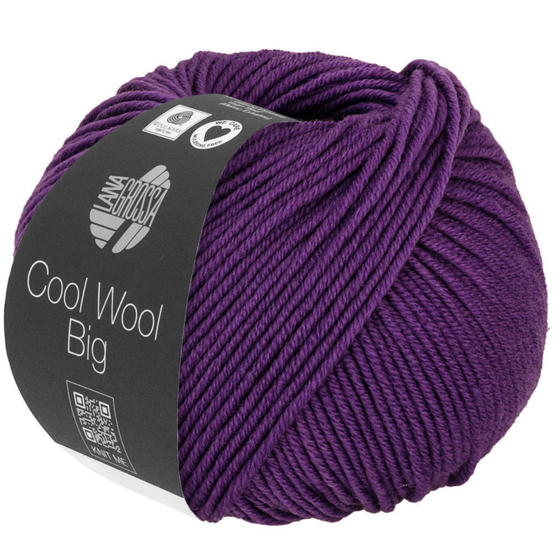 Cool Wool Big 1026 Mørk lilla