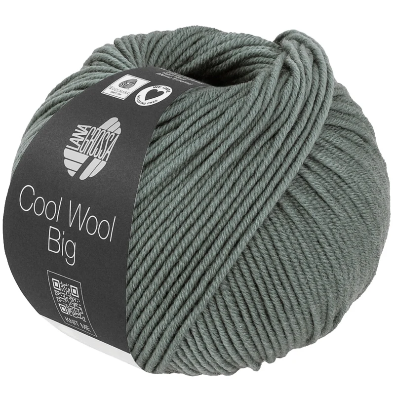 Lana Grossa Cool Wool Big 1040 Grågrønn
