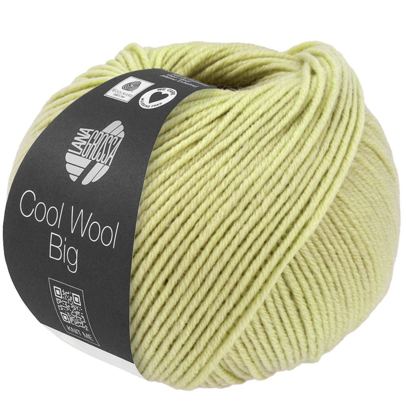 Lana Grossa Cool Wool Big 1029 Bjørkegrønn