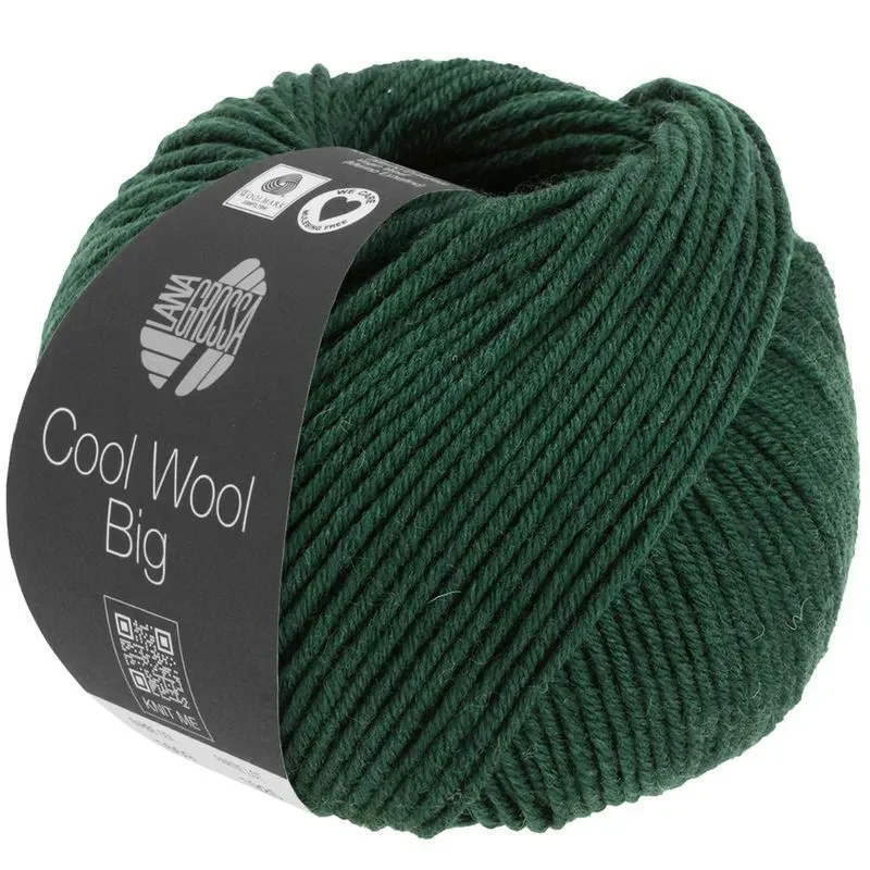 Cool Wool Big 1625 Mørkegrønn melert
