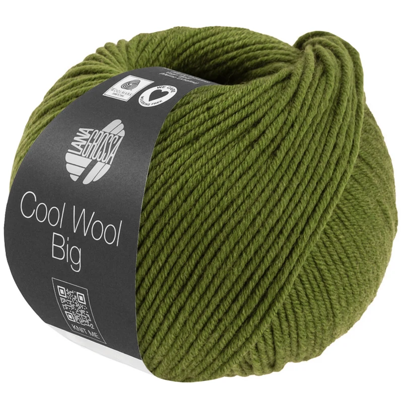 Lana Grossa Cool Wool Big 1706 Oliven melert