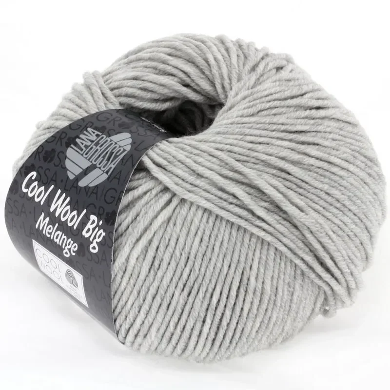 Cool Wool Big 616 Lys grå flekkete
